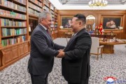 清徐金正恩会见绍伊古 称将继续支持俄对乌行动